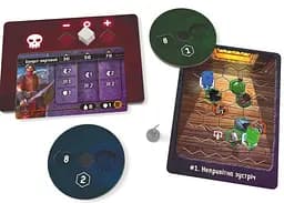Настільна гра Lords of Boards Темна гавань. Ґудзики та комахи (Gloomhaven: Buttons & Bugs) (укр.) (LOB2501UA) - мініатюра 6