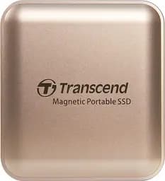 Накопичувач SSD Transcend SSD 4TB ESD420 3D NAND TLC Champagne Gold (TS4TESD420G) - мініатюра 2