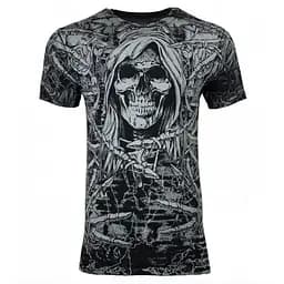Футболка Xtreme Couture by Affliction Men T-Shirt Soul Taker Black Biker 4XL