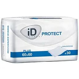 Одноразові пелюшки iD Protect Plus 60×60 см 30 шт.