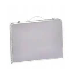 Стіл туристичний Chomik Garden Line HOLMEN 60x40x26,5см складаний білий - мініатюра 2