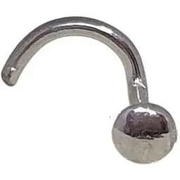 Срібна сережка-пірсинг Астор в ніс. 918-2120Р