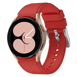 Ремінець Samsung Galaxy Watch 4 Classic 42 mm - червоний силікон розмір L ширина кріплення 20мм (WB00S4GALAXYCLASSIC7442) - мініатюра 2