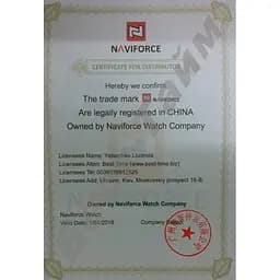 Чоловічий наручний годинник Naviforce Tesla Brown NF9153 - мініатюра 10