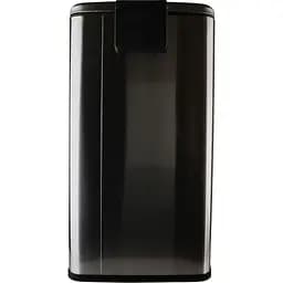 Відро для сміття MBM My Home з кришкою та педаллю 30 л сірий (BIN-15 30L SS) - мініатюра 6