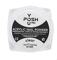 Акриловая пудра для ногтей YouPOSH 5 гр №02 Прозрачная
