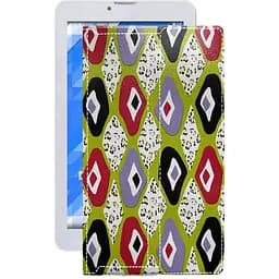 Чохол StatusCASE з екошкіри для планшету Pixus Play V4.0.7 3G Камені-кольорові