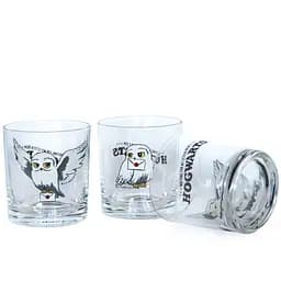 Набір склянок Warner Bros Chile Harry Potter Hedwig 250 мл 3 шт. (86005451) - мініатюра 2