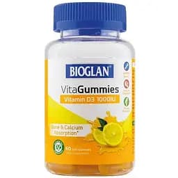 Витамін D3 Bioglan VitaGummies Vitamin D3 1000 IU, 60 желейок