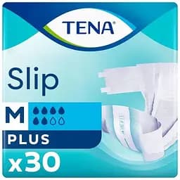 Подгузники для взрослых Tena Slip Plus Medium 30 шт (7322541118871_7322541117980)