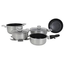 Набір посуду Gimex Cookware Set induction 8 предметів Silver (6977227) - мініатюра 1