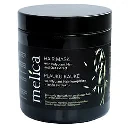 Маска Melica Black з екстрактом вівса для нормального волосся, 200 мл