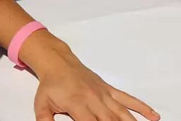 Браслет від комарів силіконовий Pink1 рожевий