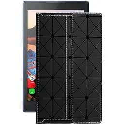 Чехол StatusCASE из экокожи для планшета Lenovo Tab 3 TB3-730X Черный ромб