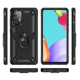 Панель BeCover Military для Samsung Galaxy A52 SM-A525 Black (706060) - мініатюра 3