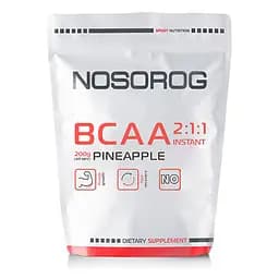 Амінокислота BCAA Nosorog BCAA 2:1:1, 200 грам - Ананас