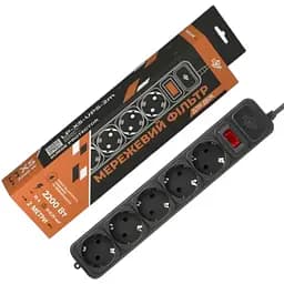 Мережевий фільтр для ДБЖ LP-X5-UPS-2M