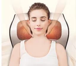 Масажна подушка Jinkairui R7-1 Mini Vibration Масажер для шиї і спини (6 кнопок 16 пальців)