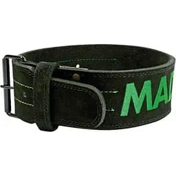 Пояс для тяжелой атлетики Mad Max MFB 301 L Green Black