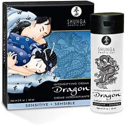 Стимулювальний крем для пар Shunga Dragon Cream SENSITIVE (60 мл)