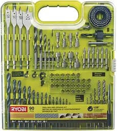Набір біт і свердел RAKDD90 кейс 90шт Ryobi hoz0013359