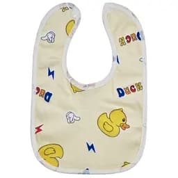 Слинявчик тканинний на кнопці КАЧЕЧКА 0600 Різнокольоровий