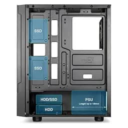 Корпус GAMDIAS TALOS E3 MESH (4712960137110) Без БП Б/в - мініатюра 4