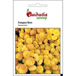Насіння квітів Садиба Центр Хризантема Голден бол 0.1 г (000003627)
