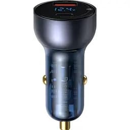 Автомобильное зарядное устройство Baseus Particular Digital Display PPS Dual Quick Charger 65W USB + Type-C (CCKX-C0G)