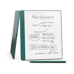 Електронна книга Amazon Kindle Scribe 1st Gen 2024 Metallic Jade, 64GB, дисплей 10.2 E Ink Carta 2480?1860, 300 dpi, антиблікове покриття, підсвічування, ємнісний сенсор, металевий корпус, підтримка аудіо, Wi-Fi/Bluetooth, USB-C, стилус