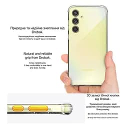 Чохол до мобільного телефона Drobak Acrylic with Airbag Samsung A17 4G (858516) - мініатюра 4