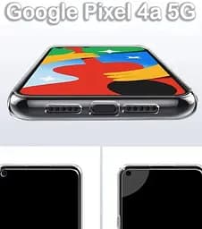Силіконовий чохол BeCover для Google Pixel 4a 5G Transparancy (709179) - мініатюра 5
