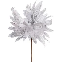 Квітка декоративна Yes! Fun Novogod'ko Хризантема срібло 24 см (973976)