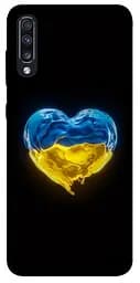 Чехол itsPrint Сердце Украины для Samsung Galaxy A70 (A705F)