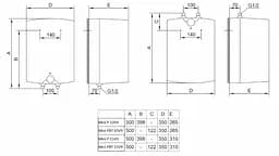 Водонагрівач Tiki Mini PBT 15V9 (GT 15 U) (6977305) - мініатюра 5