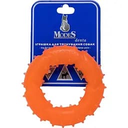 Игрушка для собак Modes Denta кольцо XS 9 см оранжевая