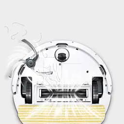 Karcher Робот-пилосос RVC 3, h=0.97см, вологе прибирання, конт пилок -0.24л, вода -0.28л, автон. робота до 130хв, Bluetooth, білий - мініатюра 8