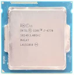 Процессор Intel Core i7-4770(SR149) (SR149) (Socket 1150, 8T, 3.9 ГГц, Tray) Б/у