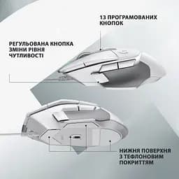 Комп'ютерна мишка Logitech G502 X USB White (910-006146) - мініатюра 5