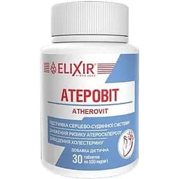 Атеровит Elixir Кортес 30 таблеток