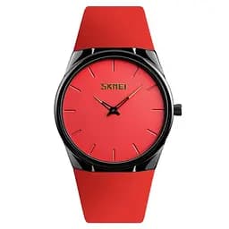 Наручний класичний годинник Skmei 1601S червоний - мініатюра 2