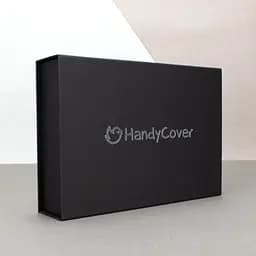 Подарунковий чоловічий набір Handycover 2502 (гаманець та ремінь) коричневий в коробці - мініатюра 8