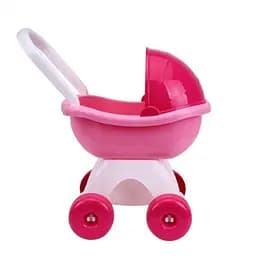 Коляска для ляльок ТехноК рожева