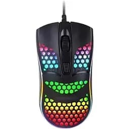 Миша провідна RIAS KW-10 USB з RGB підсвічуванням Black (3_04475)