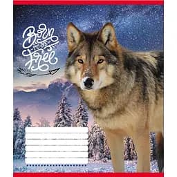 Зошит учнівський "Тварини" 018-530247K-4 в клітинку, 18 аркушів