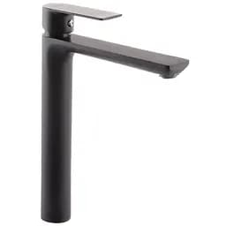 Змішувач для умивальника Haiba Alex 001 High black HB3923 Чорний матовий