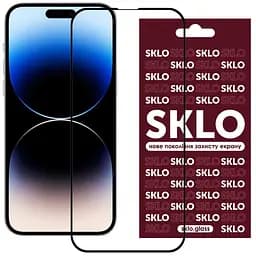 Захисне скло SKLO 3D для Apple iPhone 15 Pro Max (6.7) Чорний