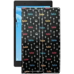 Чехол StatusCASE из экокожи для планшета Lenovo Tab 4 8 Plus Фэшн черный