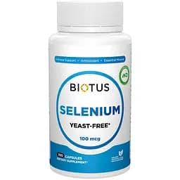 Селен без дрожжей Biotus 100 мкг 100 капсул