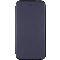 Шкіряний чохол-книжка Classy для Samsung Galaxy A26 5G Темно-синій